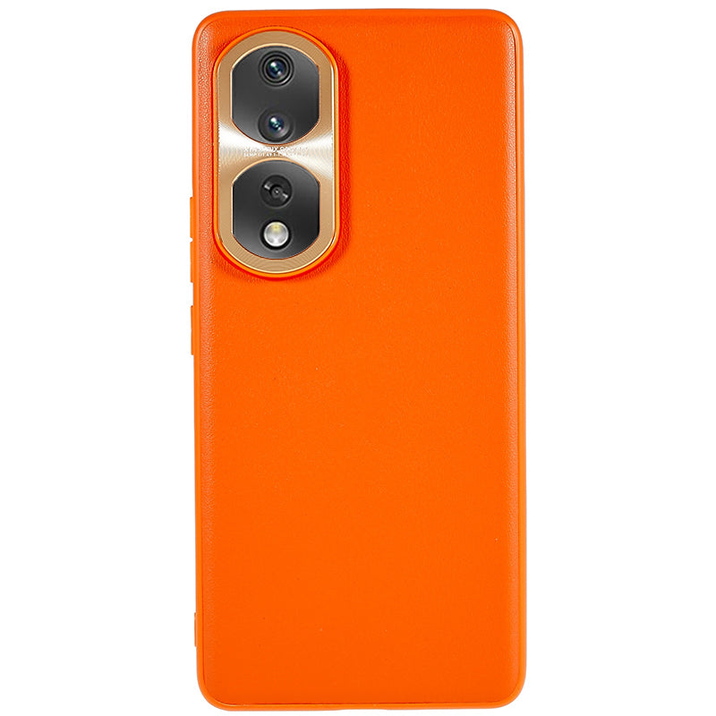For Honor 80 Pro Flat 5G Phone Case Metal Lens Design PU Leather Coated TPU PC Back Cover For Honor 80 Pro Flat 5G Phone Case Metal Lens Design PU Leather Coated TPU PC Back Cover